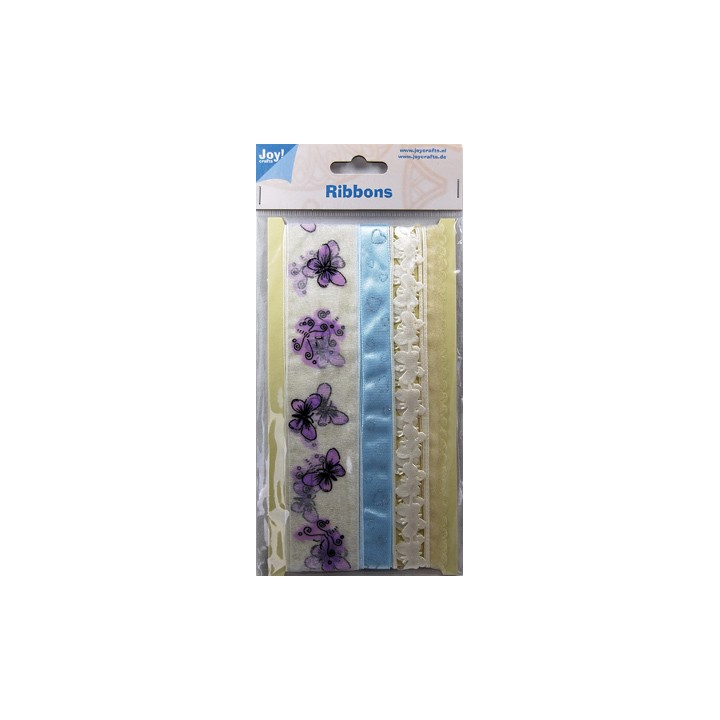(6300/0302)Decoration ribbon - Butterfly / Heart