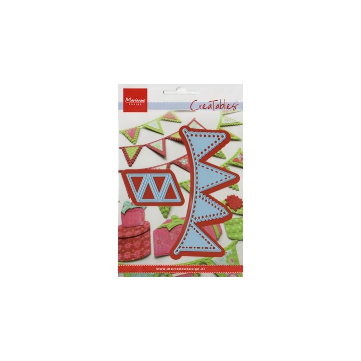 (LR0329)Creatables stencil flags