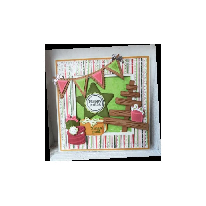 (LR0329)Creatables stencil flags