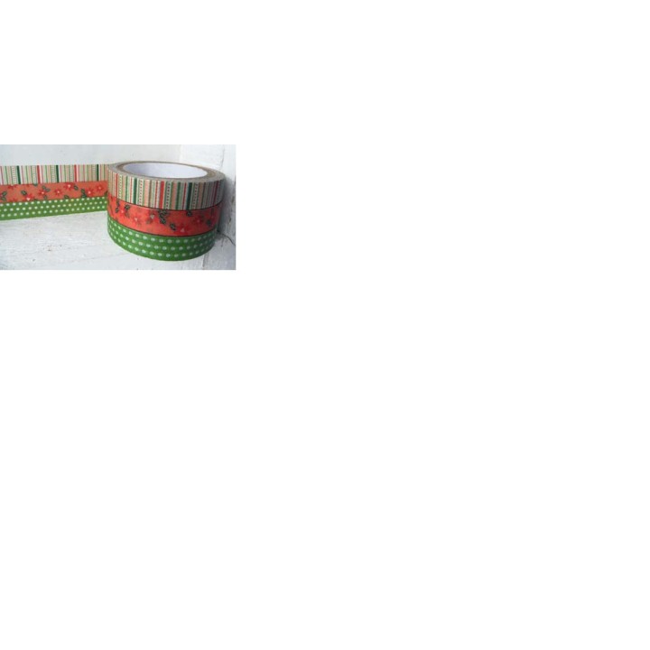 (PT2318)Paper Tape - Christmas Rose