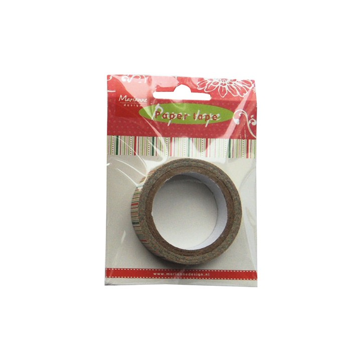 (PT2320)Paper Tape - Christmas Stripes