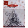 (FG2463)Marianne Design Quilling Clearstamps Christmas Tree