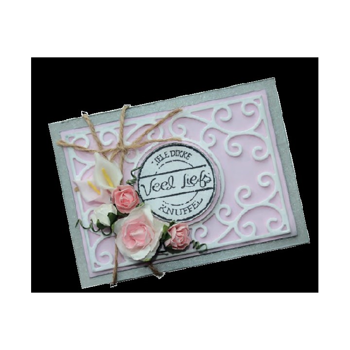 (1201/0090)Lin & Lene schablone frame