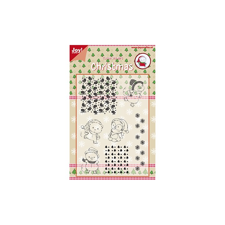 (6410/0120)Clear stamp Christmas