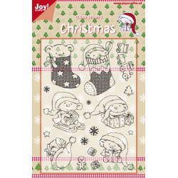 (6410/0121)Clear stamp Christmas