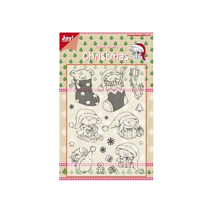 (6410/0121)Clear stamp Christmas