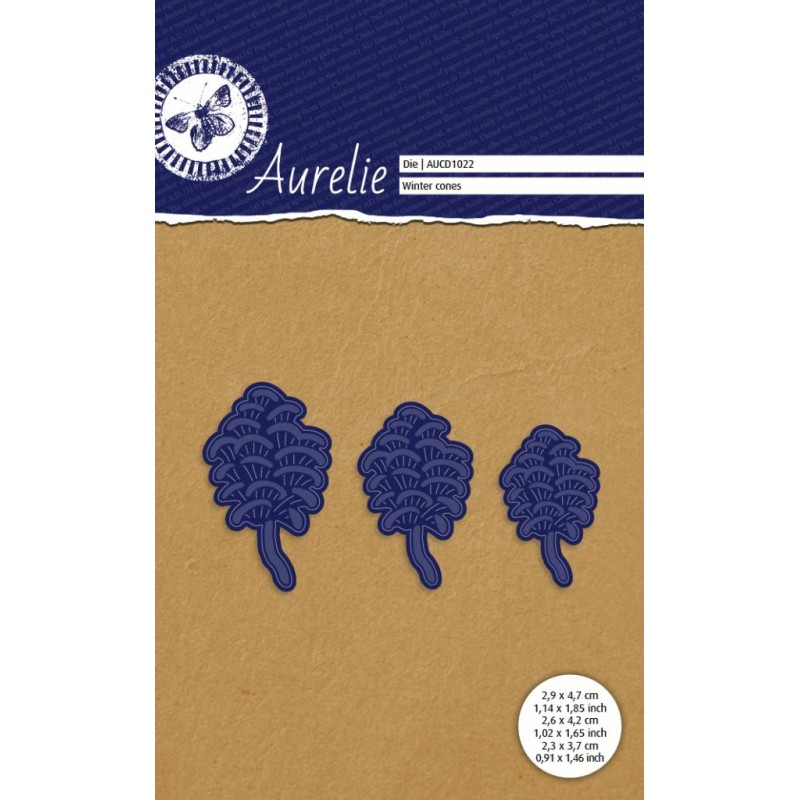 (AUCD1022)Aurelie Winter Cones Die