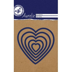 (AUCD1013)Aurelie Heart Nesting Dies