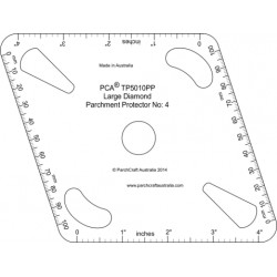 (TP5010PP)LARGE Diamond Parchment Protector No. 4