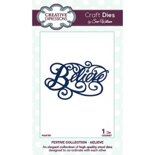 (CED3007)Craft Dies - Believe
