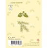 (55.9838)Clear stamp Christmas branches