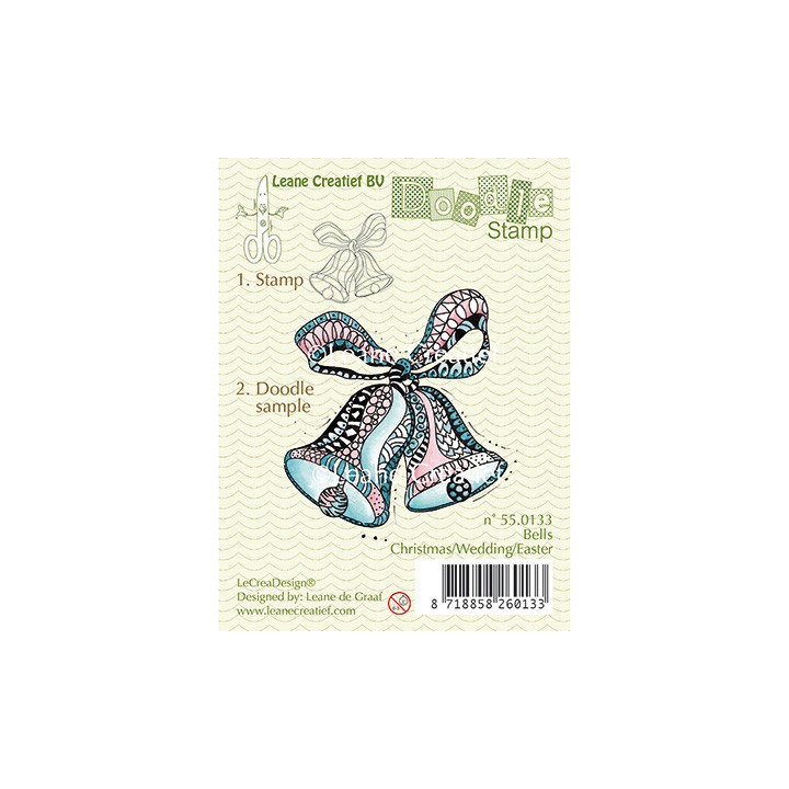 (55.0133)Doodle stamp Bells Christmas/Wedding/Easter