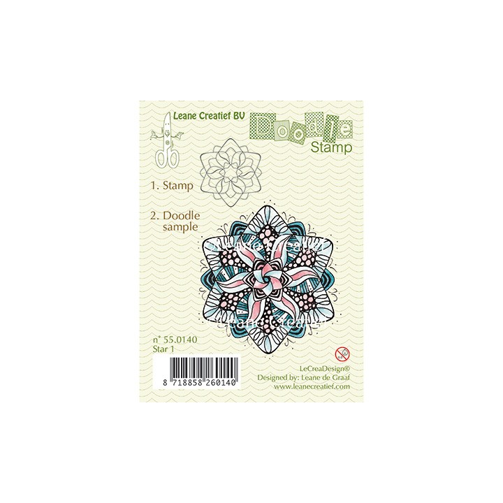(55.0140)Doodle stamp Star 1
