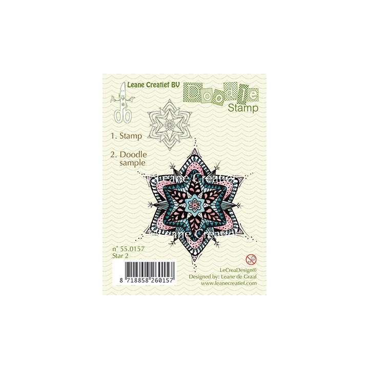 (55.0157)Doodle stamp Star 2