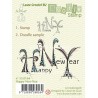 (55.0164)Doodle stamp Happy New Year