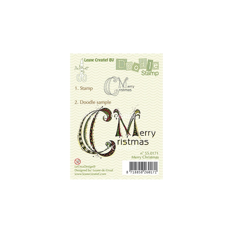 (55.0171)Doodle stamp Merry Christmas (55.0171)Doodle stamp Merry Christmas
