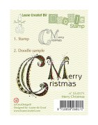 (55.0171)Doodle stamp Merry Christmas