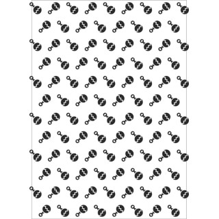 (EEBA402)Embossing folder A4 Nellie's Choice Baby 2