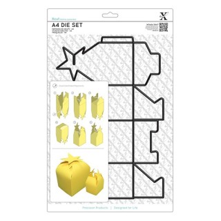 (XCU503215)A4 Die Set (1pcs) - Star Box