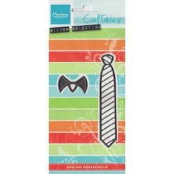 (CR1292)Craftables stencil gentleman's tie