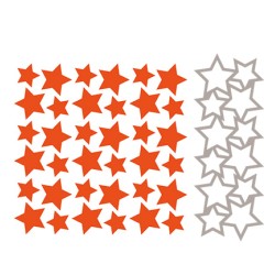 (DF3408)Marianne Design Folder extra stars