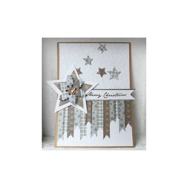 (DF3408)Marianne Design Folder extra stars