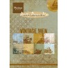 (PK9116)Paper bloc A5 Vintage men