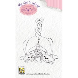 (CW001)Nellie's Choice clear stamp Cat's world Baby