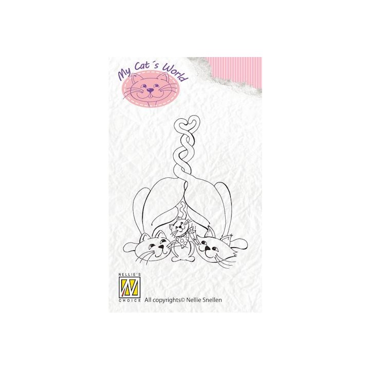 (CW001)Nellie's Choice clear stamp Cat's world Baby