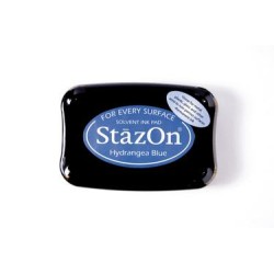 (SZ-000-064)Stamp ink StazOn Hydrangea Blue