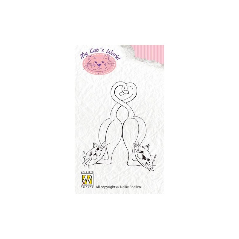 (CW004)Nellie's Choice clear stamp Cat's world Marriage