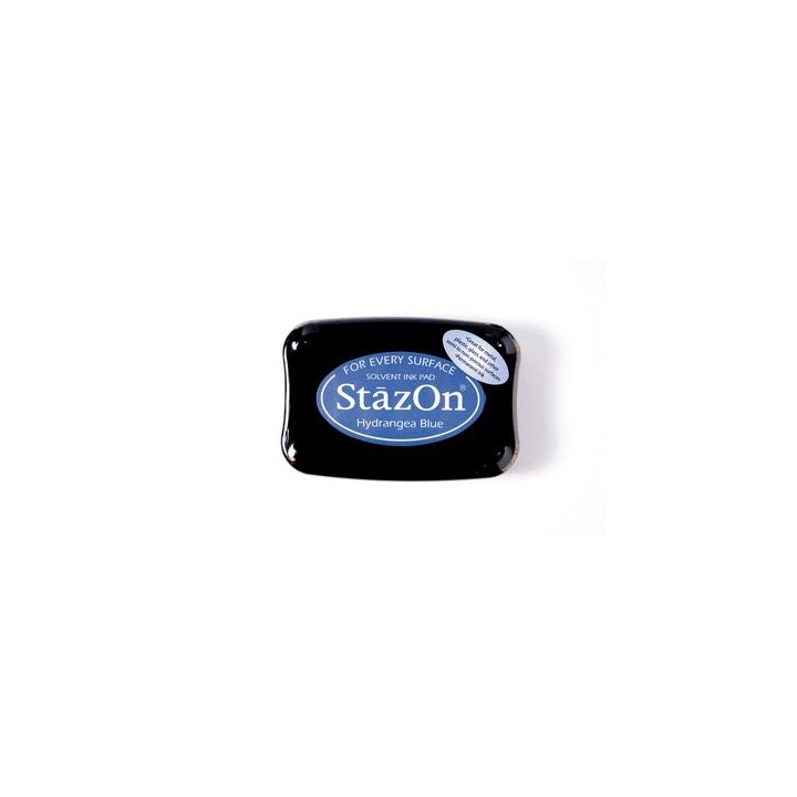 (SZ-000-064)Stamp ink StazOn Hydrangea Blue
