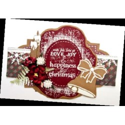 (6410/0115)Clear stamp ENG Christmas
