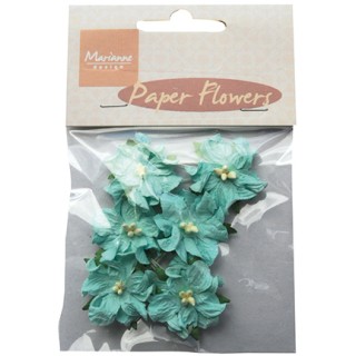 (RB2228)Paper Flowers blue