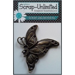 (HD012)Scrap-Unlimited grote vlinder
