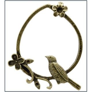 (HD020)Scrap-Unlimited bird in a circle