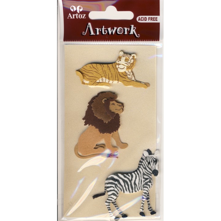 Artwork 185600-50 africa Tiere ass.II