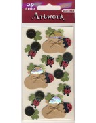 Artwork 185570-20 coccinelle+euros