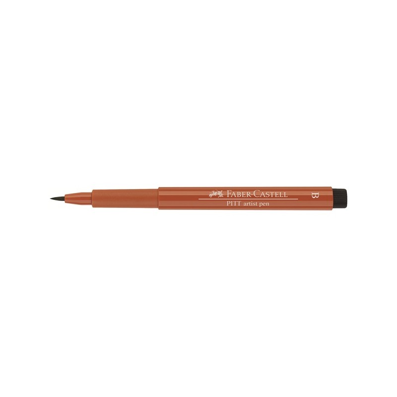 (FC-167488)Faber Castell Pitt Artist Pen Brush 188 Bloedrood
