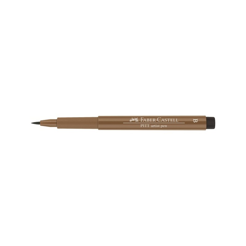 (FC-167480)Faber Castell PITT artist pen B 180 raw umber