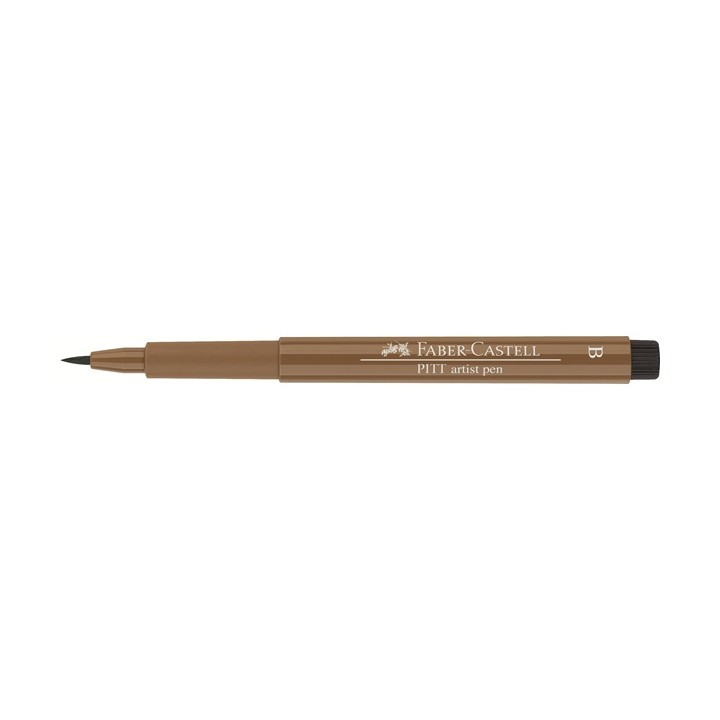 (FC-167480)Faber Castell PITT artist pen B 180 raw umber