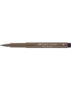 (FC-167477)Faber Castell PITT artist pen B 177 walnut brown