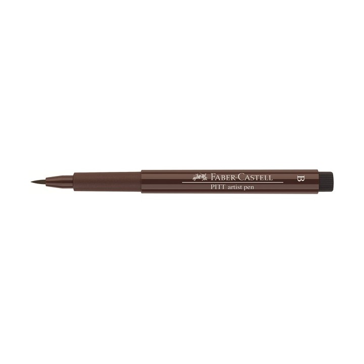(FC-167475)Feutre PITT big brush 175 sépia foncée