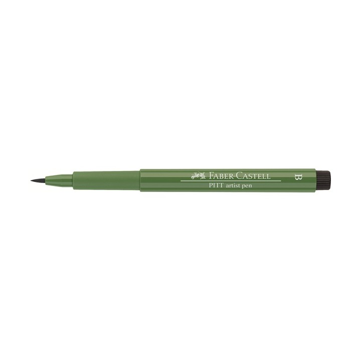(FC-167467)Feutre PITT big brush 167 vert permanent olive