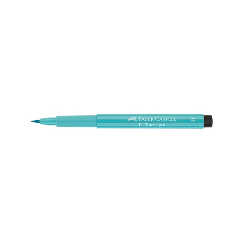 (FC-167454)Faber Castell PITT artist pen B 154 light cobalt turq