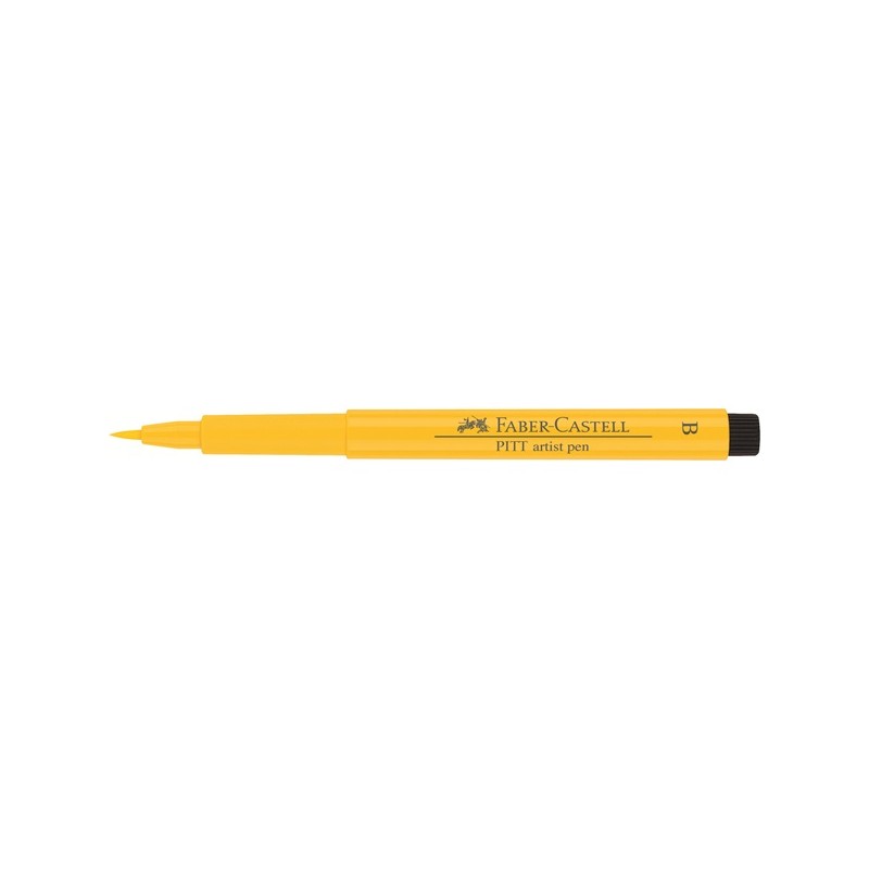 (FC-167407)Faber Castell Pitt Artist Pen Brush 107 Cadmiumgeel