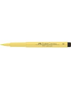 (FC-167404)Faber Castell PITT artist pen B 104 light yellow glaz