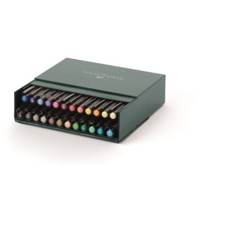 (FC-167147)Faber Castell PITT big brush studio box de 24