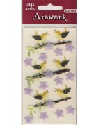 Artwork 185600-11 oiseaux sur la branche