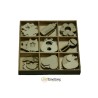 (0208)Baby wooden Ornaments